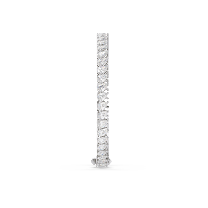 Marquise Shaped Solitaire Tennis Bracelet-2